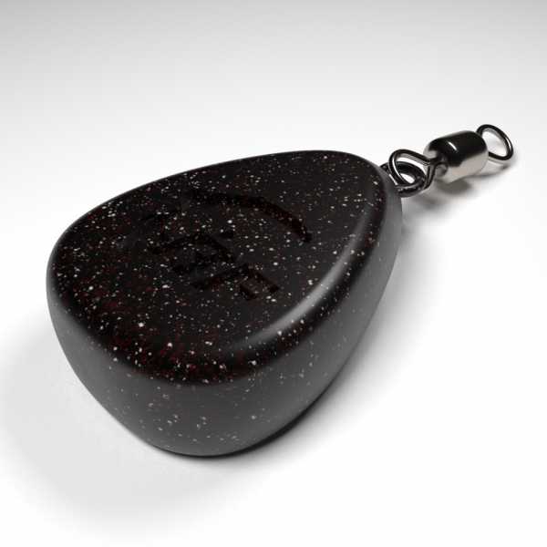 Груз карповый «Flat Pear» ухо-вертлюг (56 г) полиэфирная окраска